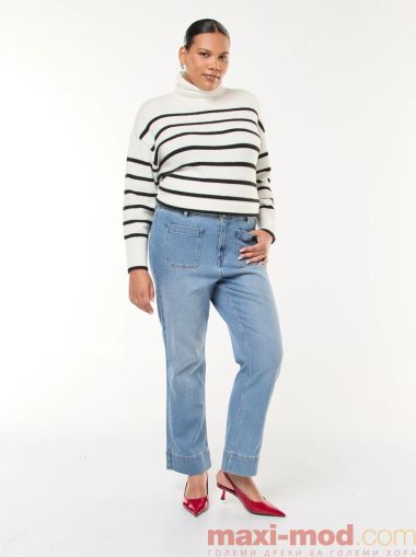 Голям размер дамски дънки