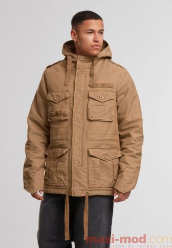 Голям размер мъжка парка с подплата 