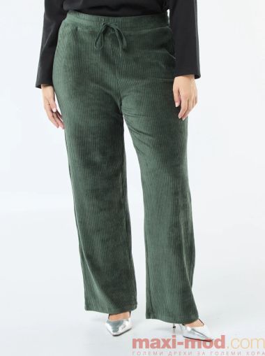 Широки дамск ипанталони от кадифе