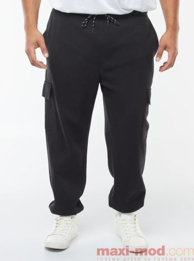 Голям размер мъжки поларен панталон