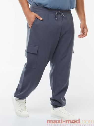 Голям размер мъжки поларен панталон