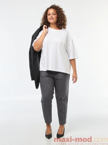 Панталон с висока талия и прав крачол 