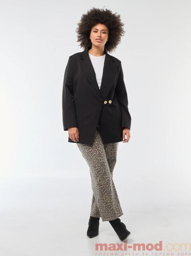 Голям размер дамскo сако  овърсайз 