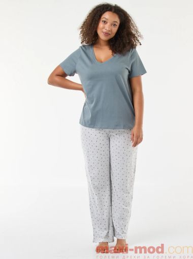 Комплект дамска пижама от две части