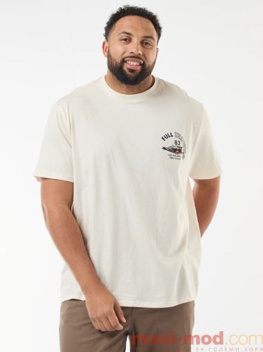 Голям размер мъжка тениска