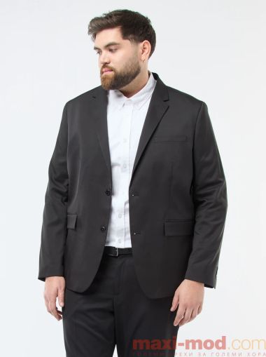 Голям размер официално мъжко сако