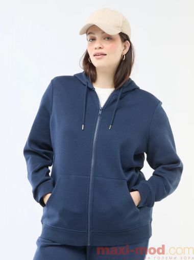 Голям размер дамски суичър