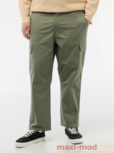 Голям размер мъжки карго панталон