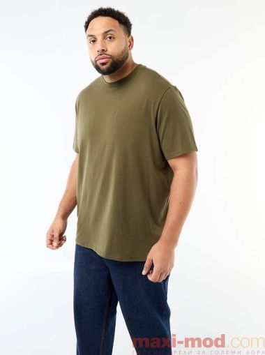 Голям размер мъжка тениска