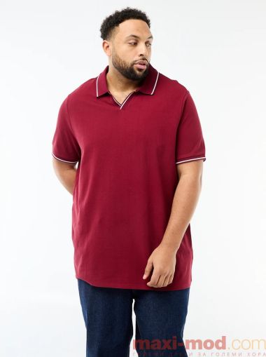 Поло тениска с къс ръкав от пике