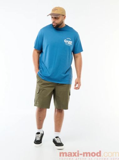 Голям размер мъжка тениска