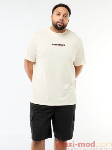 Голям размер мъжка тениска