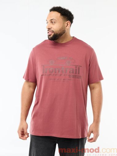 Голям размер мъжка тениска