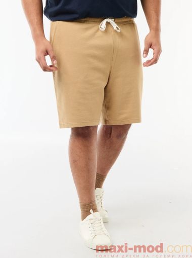 Голям размермъжки поларени шорти