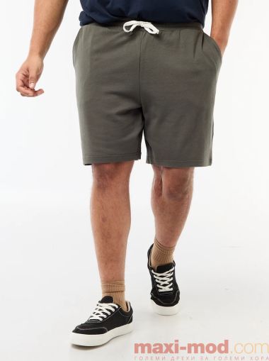 Голям размермъжки поларени шорти