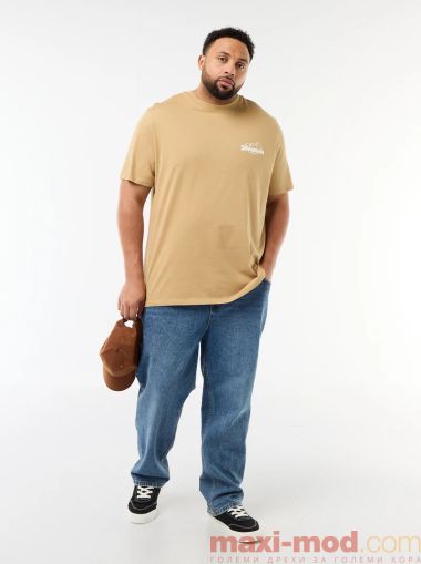 Голям размер мъжка тениска