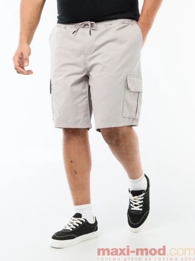 Голям размер мъжки панталони със страничен джоб