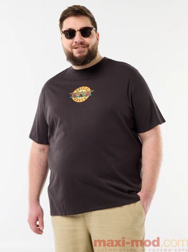 Голям размер мъжка тениска