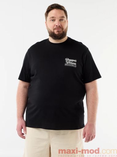 Голям размер мъжка тениска