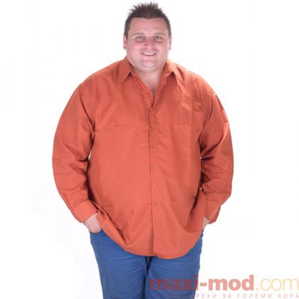 Голям размер мъжка риза