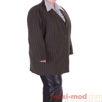 Макси размер официално дамско сако