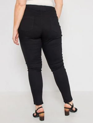 Голям размер леки дамски дънки