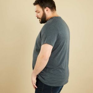 Голям размер мъжка тениска 