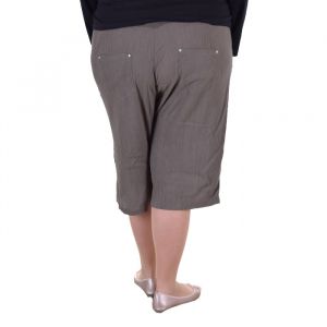 Голям размер дамски къси панталони