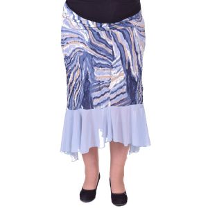 Макси размер разкроена пола