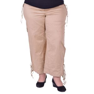 Голям размер дамски панталони 7/8 дължина