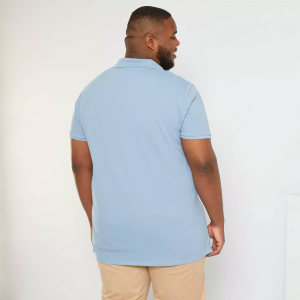 Голям номер мъжка блуза с къс ръкав