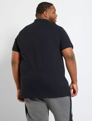 Голям номер мъжка блуза с къс ръкав