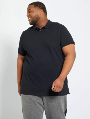 Голям номер мъжка блуза с къс ръкав