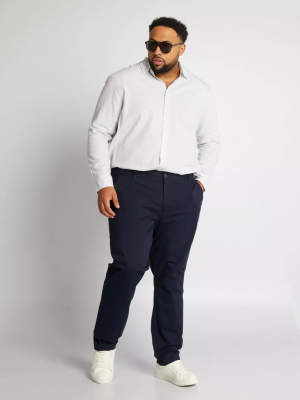 Спортно елегантен мъжки панталон макси размер