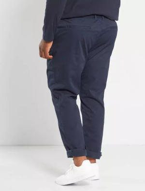 Спортно елегантен мъжки панталон макси размер