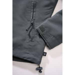 Голям размер дамско яке с поларена подплата