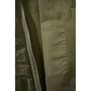 Голям размер дамско яке с поларена подплата