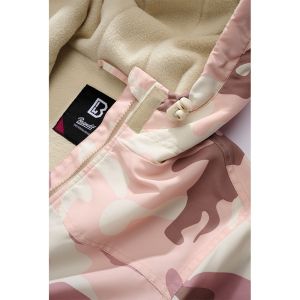 Голям размер дамско яке с поларена подплата