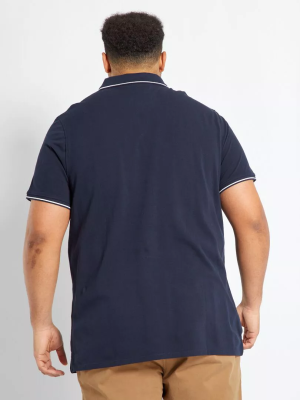 Голям номер мъжка блуза с къс ръкав