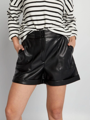 Дамски кожени панталони макси размер