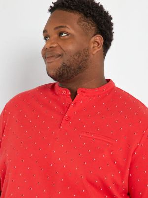 Голям номер мъжка блуза с къс ръкав