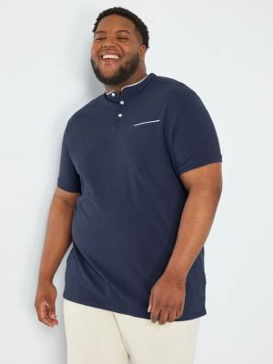 Голям номер мъжка блуза с къс ръкав