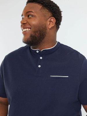 Голям номер мъжка блуза с къс ръкав