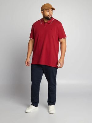 Голям номер мъжка блуза с къс ръкав