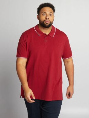 Голям номер мъжка блуза с къс ръкав