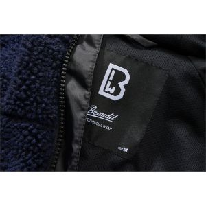 Голям размер мъжко шерпа яке