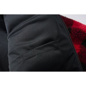 Голям размер мъжко шерпа яке