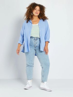 Голям размер дамски дънки 