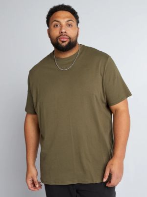 Голям размер мъжка тениска