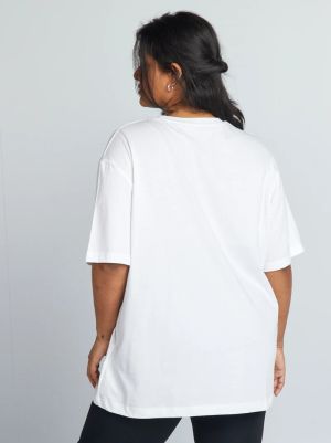 Голям размер дамска тениска